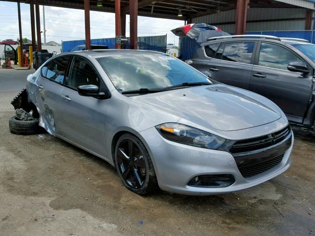 1C3CDFBB6FD212636 - 2015 DODGE DART SXT GRAY photo 1