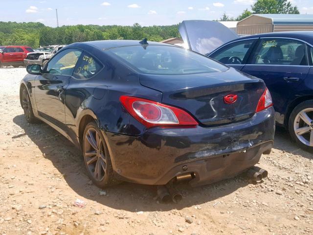 KMHHT6KD5CU066209 - 2012 HYUNDAI GENESIS CO BLACK photo 3