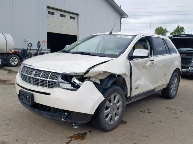 2LMDU88C07BJ07044 - 2007 LINCOLN MKX CREAM photo 2