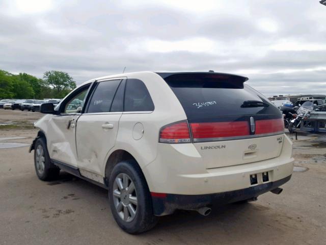 2LMDU88C07BJ07044 - 2007 LINCOLN MKX CREAM photo 3