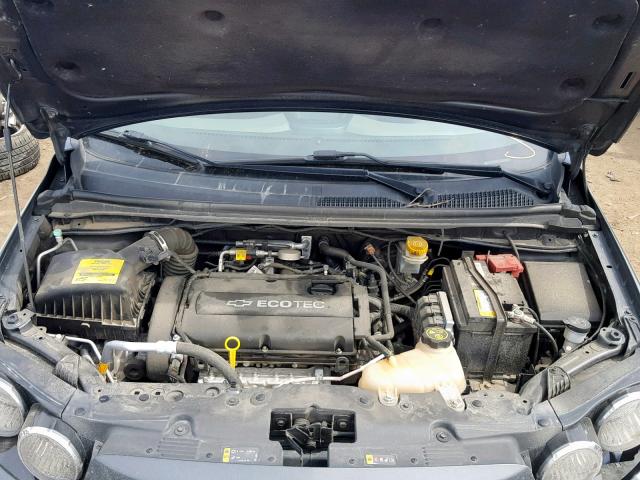 1G1JA5SH9D4113681 - 2013 CHEVROLET SONIC LS GRAY photo 7