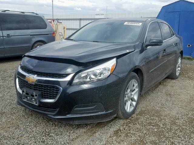 1G11C5SL6FF309874 - 2015 CHEVROLET MALIBU 1LT GRAY photo 2
