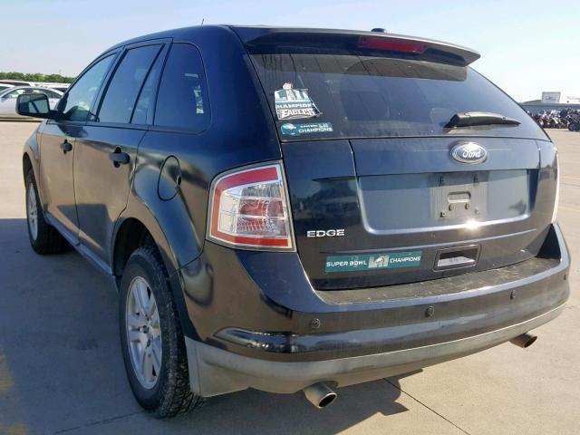 2FMDK3GC6ABA09567 - 2010 FORD EDGE SE BLUE photo 3