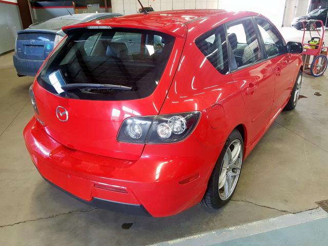 JM1BK344371655730 - 2007 MAZDA 3 HATCHBACK  photo 4