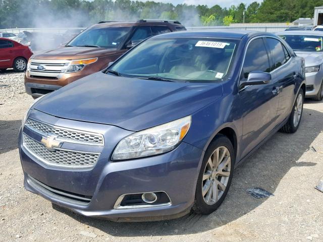 1G11H5SA3DF255382 - 2013 CHEVROLET MALIBU LTZ 蓝色 照片 2
