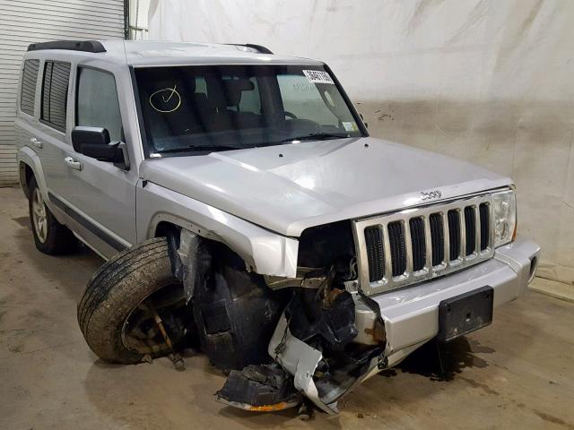 1J8HG48KX7C690031 - 2007 JEEP COMMANDER SILVER photo 1