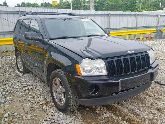 1J8GR48K46C326398 - 2006 JEEP GRAND CHER BLACK photo 1