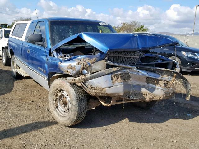 1B7KC23Z4TJ110392 - 1996 DODGE RAM 2500 BLUE photo 1