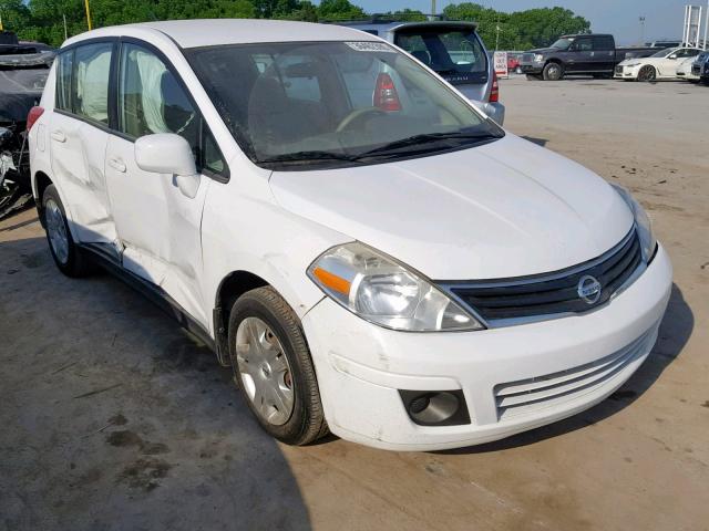 3N1BC1CP5AL437353 - 2010 NISSAN VERSA S WHITE photo 1