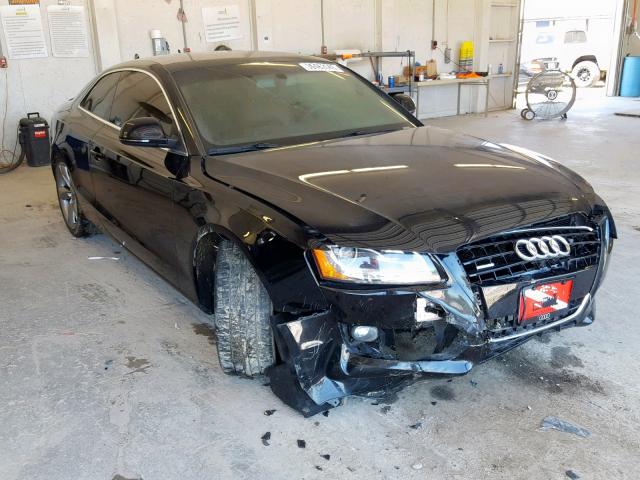 WAUDK78T98A028546 - 2008 AUDI A5 QUATTRO BLACK photo 1