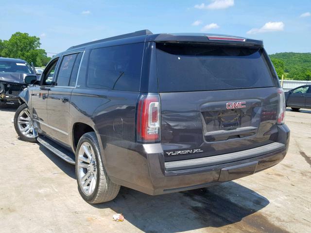 1GKS2GKC1JR383998 - 2018 GMC YUKON XL K GRAY photo 3