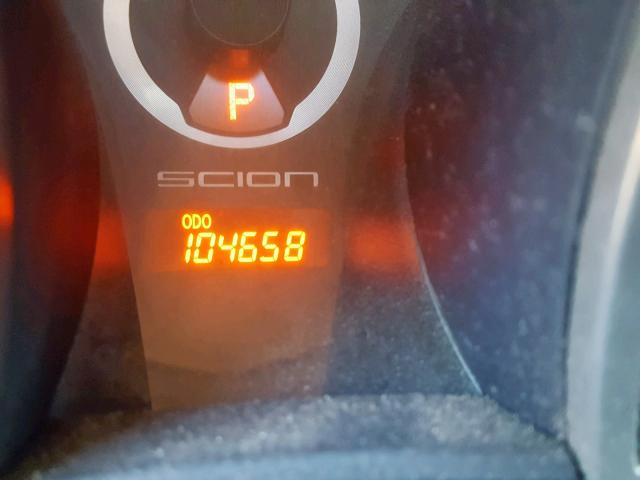 JTKJF5C78C3027810 - 2012 TOYOTA SCION TC ყვითელი ფოტო 8