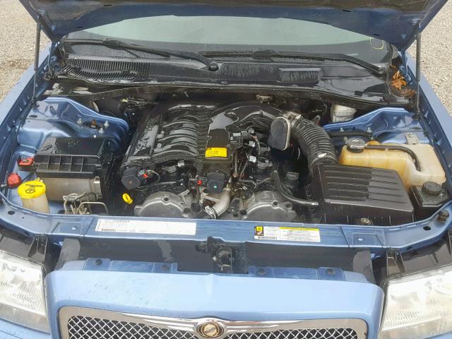 2C3KA53G77H794971 - 2007 CHRYSLER 300 TOURIN BLUE photo 7