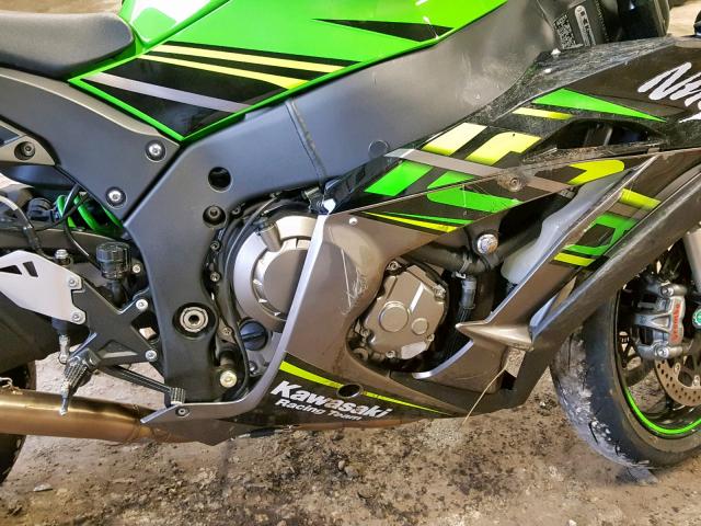 JKAZXCR11JA007075 - 2018 KAWASAKI ZX1000 R GREEN photo 7