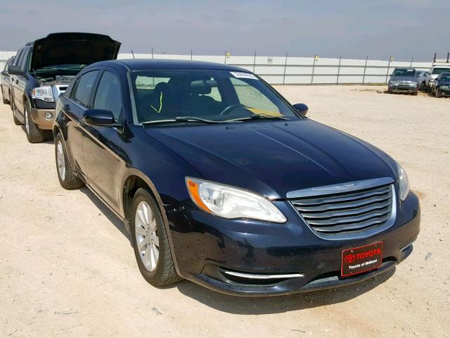 1C3CCBBG8CN107299 - 2012 CHRYSLER 200 TOURIN BLUE photo 1