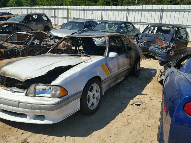 1FABP41E1KF246440 - 1989 FORD MUSTANG LX WHITE photo 10