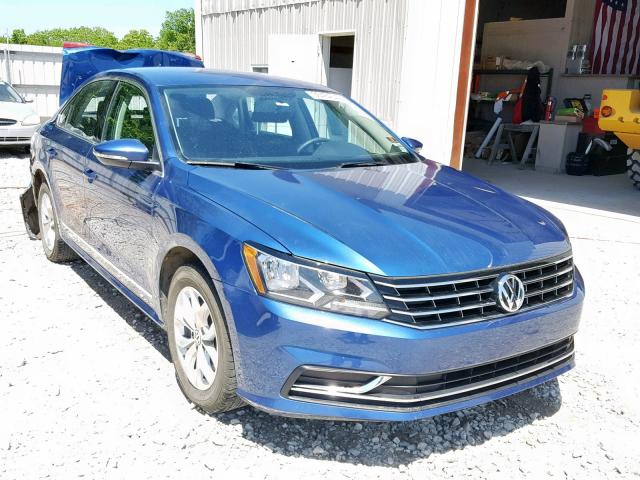 1VWAT7A30GC067815 - 2016 VOLKSWAGEN PASSAT BLUE photo 1