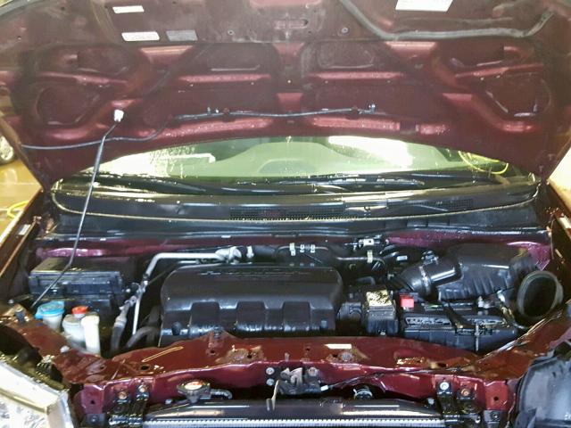 5FNRL5H9XDB052256 - 2013 HONDA ODYSSEY TO MAROON photo 7