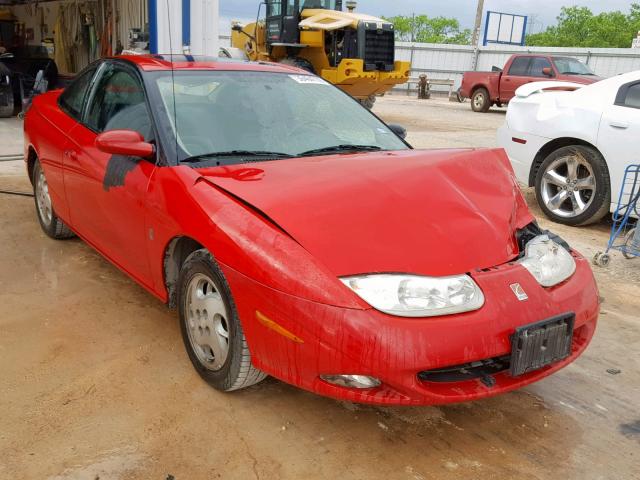 1G8ZY12752Z225877 - 2002 SATURN SC2 RED photo 1