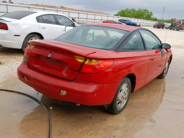 1G8ZY12752Z225877 - 2002 SATURN SC2 RED photo 4