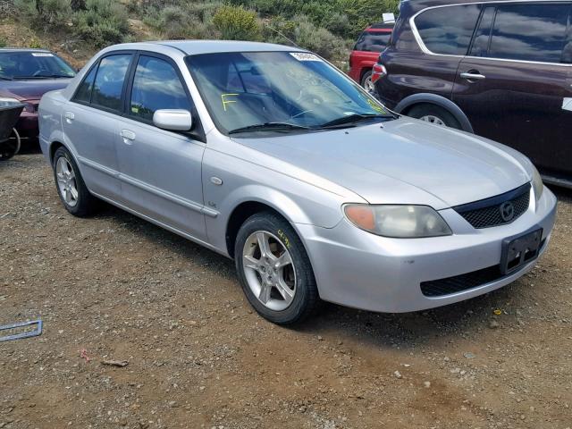 JM1BJ225730177207 - 2003 MAZDA PROTEGE DX SILVER photo 1