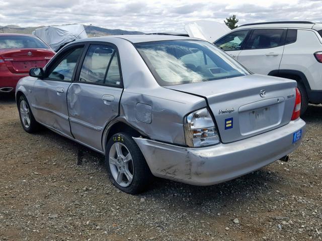 JM1BJ225730177207 - 2003 MAZDA PROTEGE DX SILVER photo 3