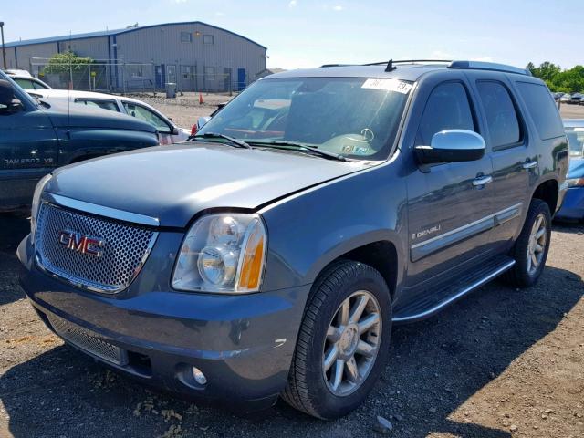 1GKFK63857J339225 - 2007 GMC YUKON DENA BLUE photo 2