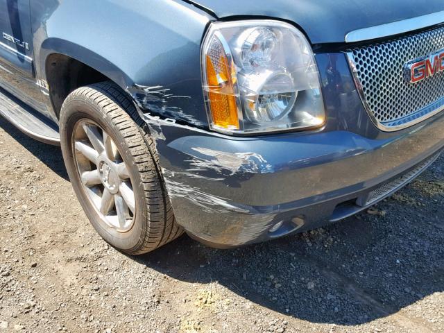 1GKFK63857J339225 - 2007 GMC YUKON DENA BLUE photo 9