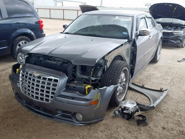 2C3KA73W26H341746 - 2006 CHRYSLER 300C SRT-8 GRAY photo 2