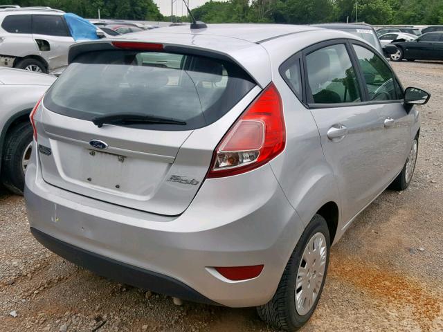 3FADP4TJ0GM171837 - 2016 FORD FIESTA S SILVER photo 4