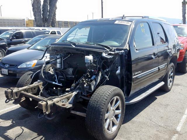 1GKFK63847J293807 - 2007 GMC YUKON DENA BLACK photo 2