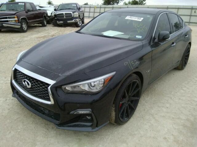 JN1FV7AP7JM460625 - 2018 INFINITI Q50 RED SP BLACK photo 3