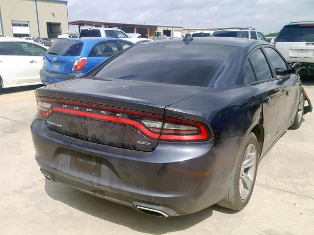 2C3CDXHG0HH549463 - 2017 DODGE CHARGER SX BLACK photo 4