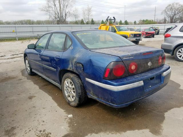 2G1WF52E859142200 - 2005 CHEVROLET IMPALA  photo 3