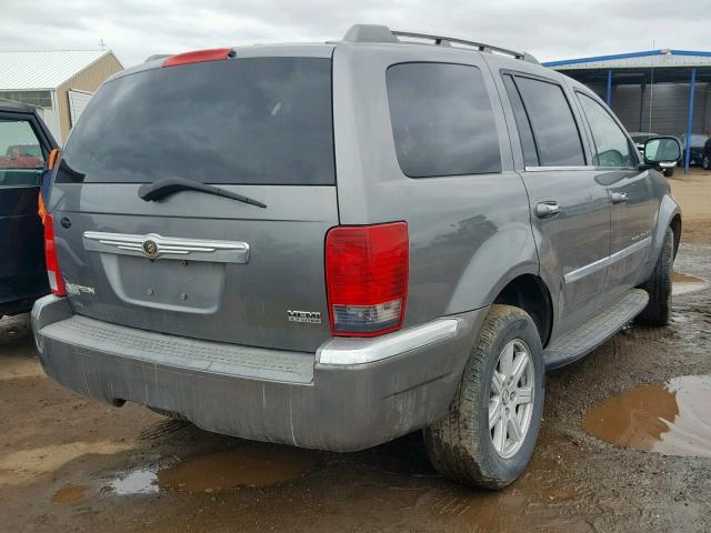 1A8HX58267F521242 - 2007 CHRYSLER ASPEN LIMI SILVER photo 4