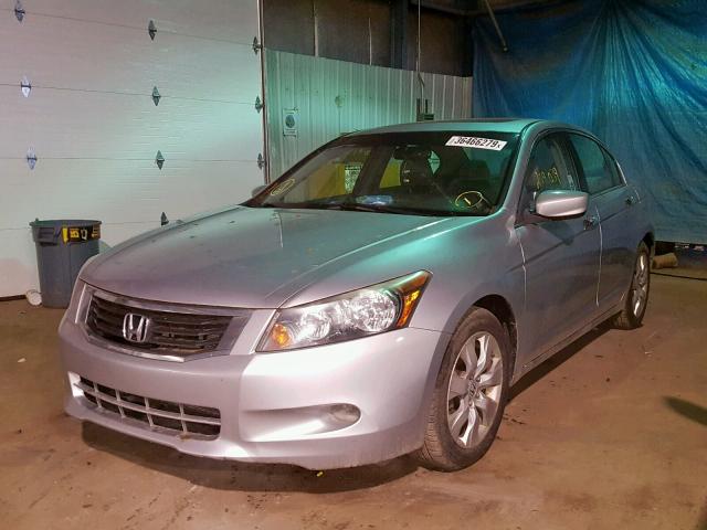 1HGCP36848A081874 - 2008 HONDA ACCORD EXL SILVER photo 2