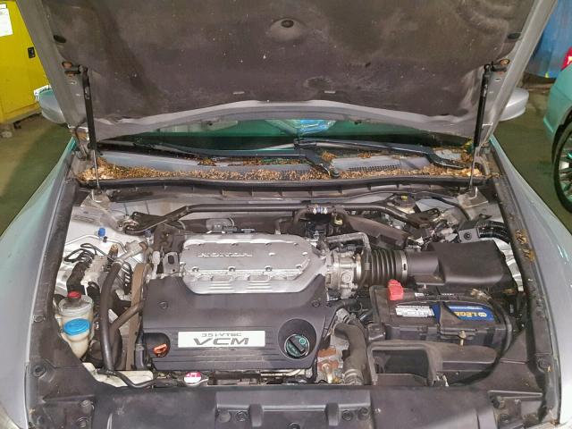 1HGCP36848A081874 - 2008 HONDA ACCORD EXL SILVER photo 7