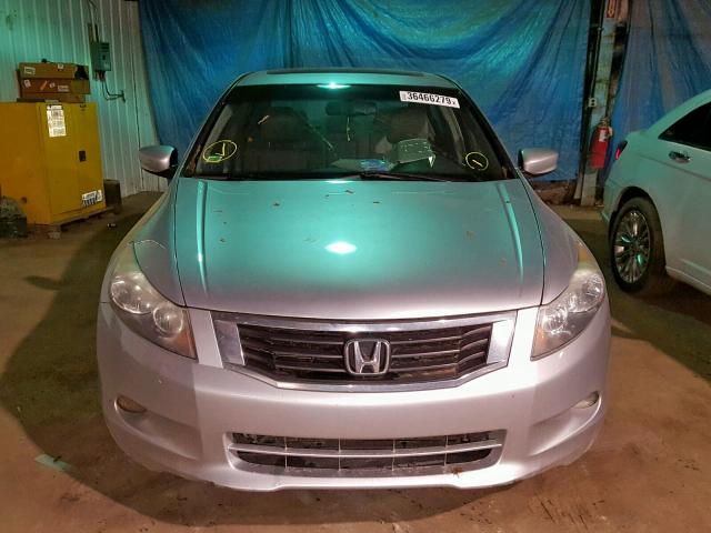 1HGCP36848A081874 - 2008 HONDA ACCORD EXL SILVER photo 9