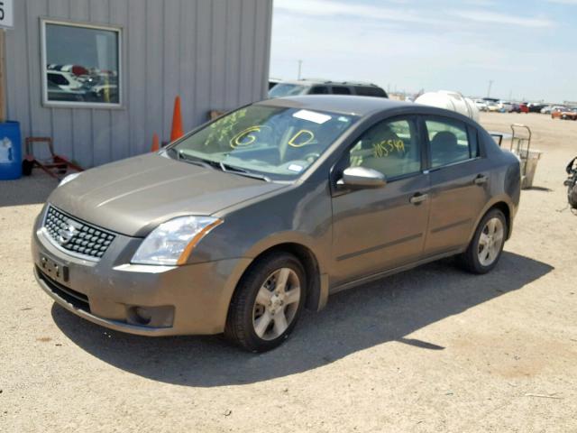 3N1AB61E87L708332 - 2007 NISSAN SENTRA 2.0 BROWN photo 2