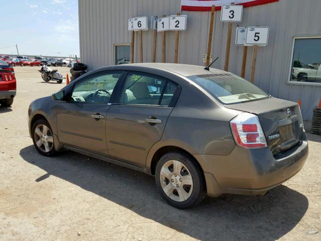 3N1AB61E87L708332 - 2007 NISSAN SENTRA 2.0 BROWN photo 3