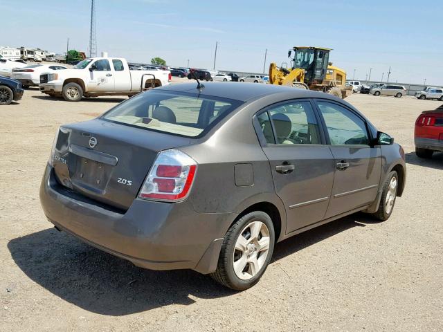 3N1AB61E87L708332 - 2007 NISSAN SENTRA 2.0 BROWN photo 4