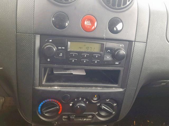 KL1TD66697B743231 - 2007 CHEVROLET AVEO BASE Сұр фото 9