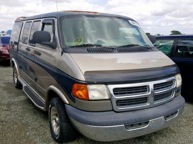 2B6HB11Z8XK546476 - 1999 DODGE RAM VAN B1 BEIGE photo 1