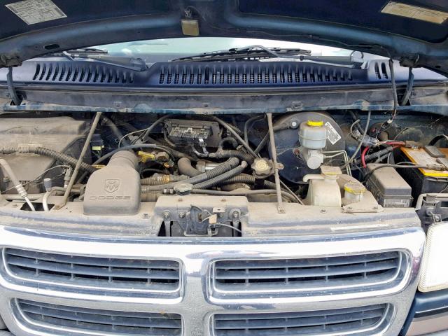 2B6HB11Z8XK546476 - 1999 DODGE RAM VAN B1 BEIGE photo 7