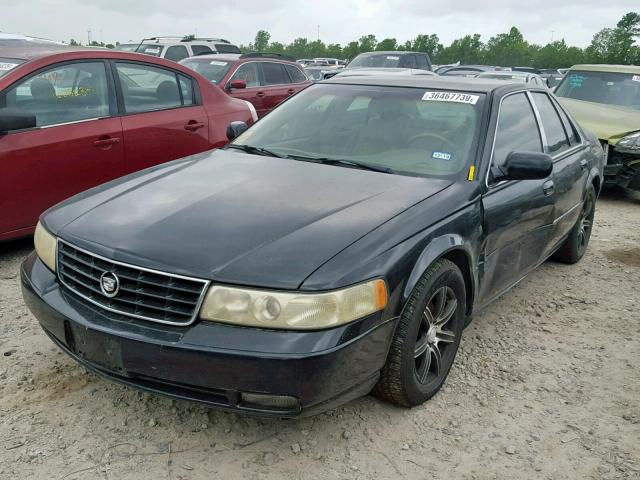 1G6KS54Y93U278041 - 2003 CADILLAC SEVILLE SL BLACK photo 2