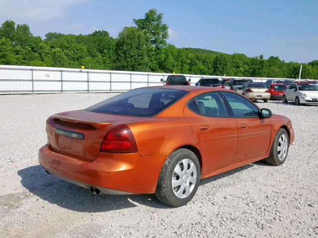 2G2WP522641175854 - 2004 PONTIAC GRAND PRIX 橙色 照片 4