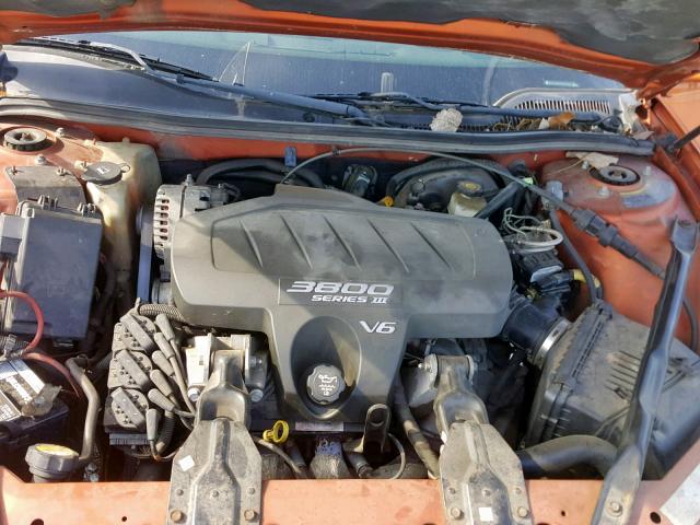 2G2WP522641175854 - 2004 PONTIAC GRAND PRIX 橙色 照片 7