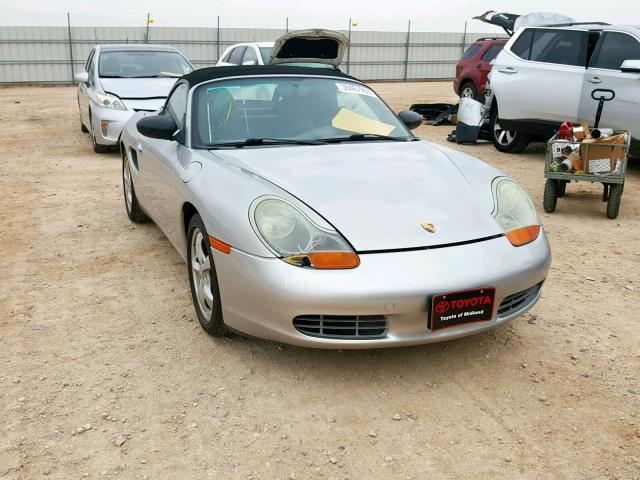 WP0CA29832U621999 - 2002 PORSCHE BOXSTER SILVER photo 1