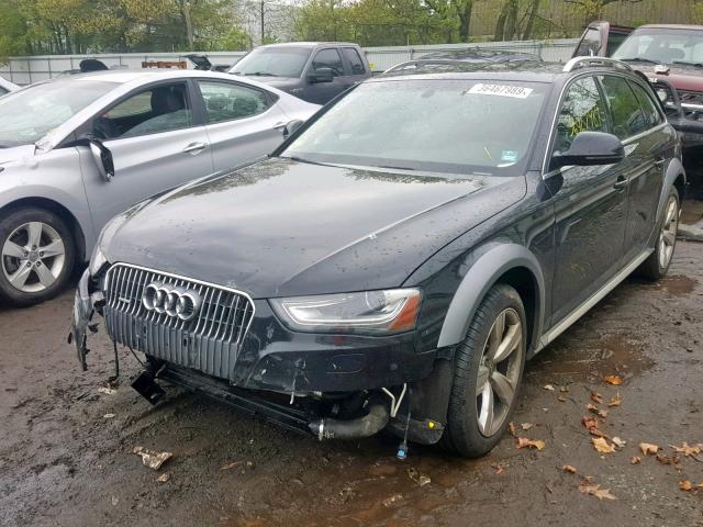 WA1UFAFL2EA135046 - 2014 AUDI A4 ALLROAD BLACK photo 2