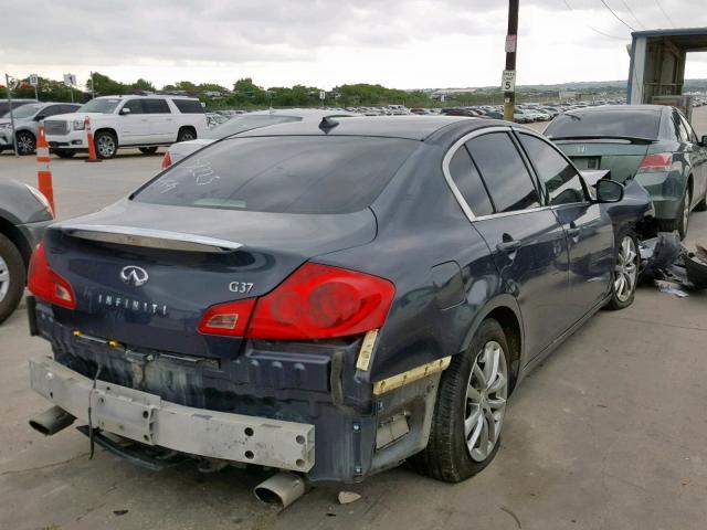 JNKCV61E99M306601 - 2009 INFINITI G37 BASE CHARCOAL photo 4